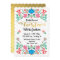 Gold Foil Floral Mexican Fiesta Bridal Shower