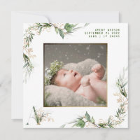 Gold Foil Frame Boho Botanical Eucalyptus Photo