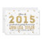 Gold Foil Glitter Graduation Party Invitation