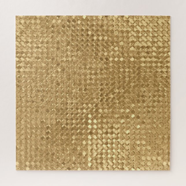 Gold foil, glitter seamless texture. jigsaw puzzle (Vertical)