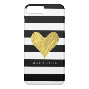 Gold Foil Heart iPhone 8 Plus/7 Plus Case