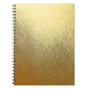 Gold Foil Notebook