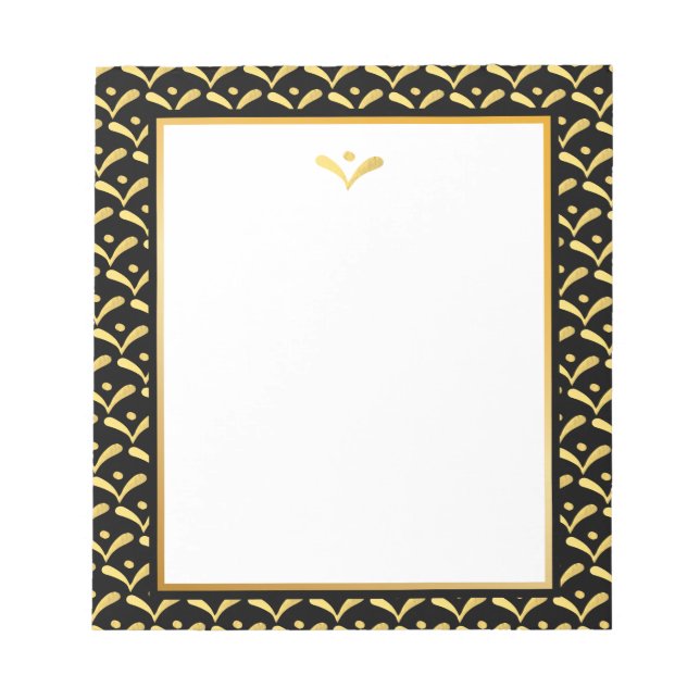 Gold foil notepad (Front)