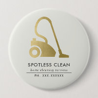 GOLD FOIL SIMPLE VACUUM CLEANER CLEANING SERVICE