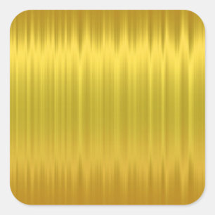 Gold foil Sticker