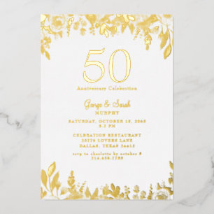 Gold Foil We still do Wedding Anniversary Party II