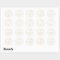 Gold Foil Wreath Custom Monogram Return Address