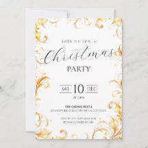 Gold Foliage Simple Christmas