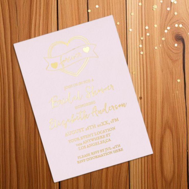 Gold Forever Hearts Bridal Shower (Creator Uploaded)