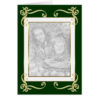 Gold Frame Card