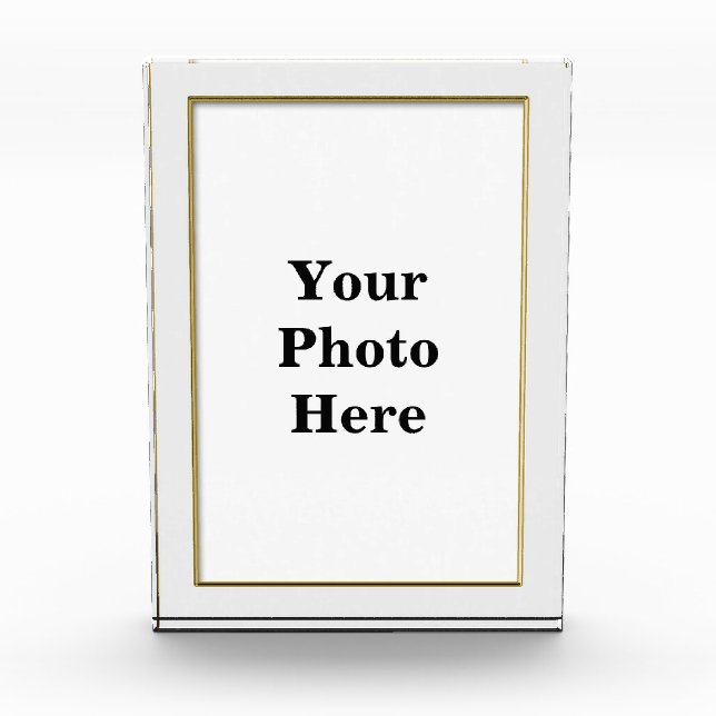 Gold Frame Photo Block (Front)