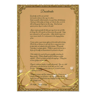 The Invitations Poem Framed 2