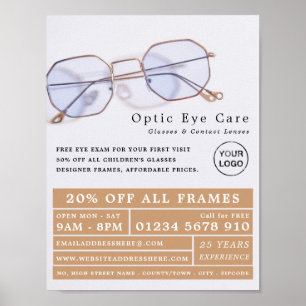 Gold Frames, Optician, Technical Practitioner Poster