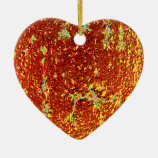Gold fused glass poster ceramic tree decoration