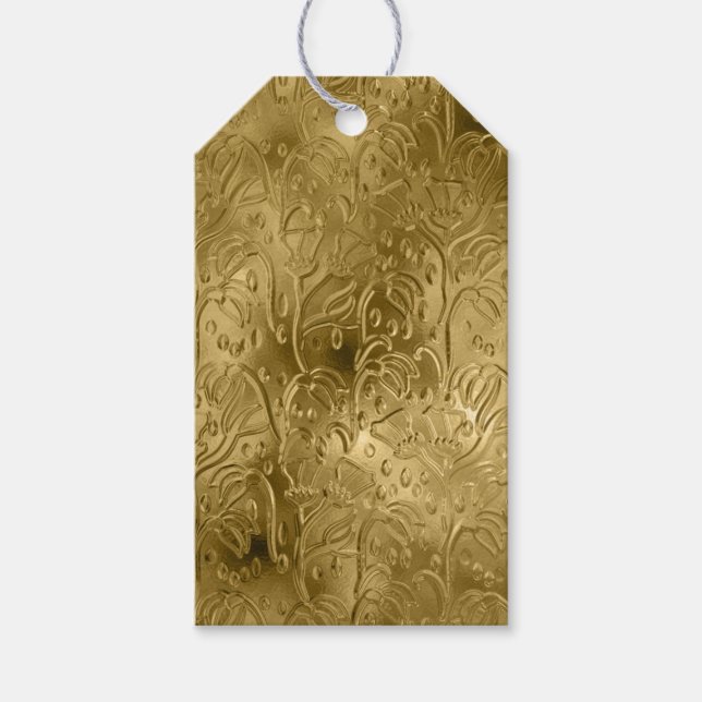 Gold Gift Tags (Front)