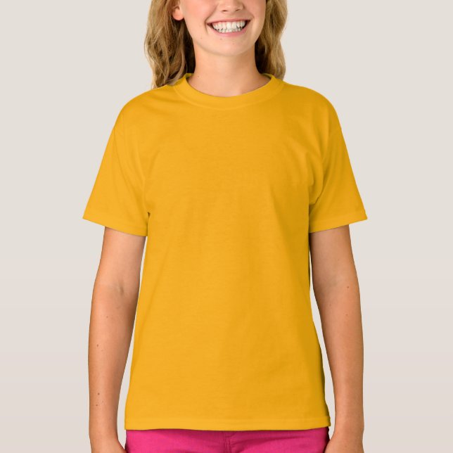 Gold Girls' Basic T-Shirt (Front)