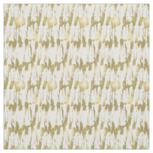 Gold Glam Abstract Fabric