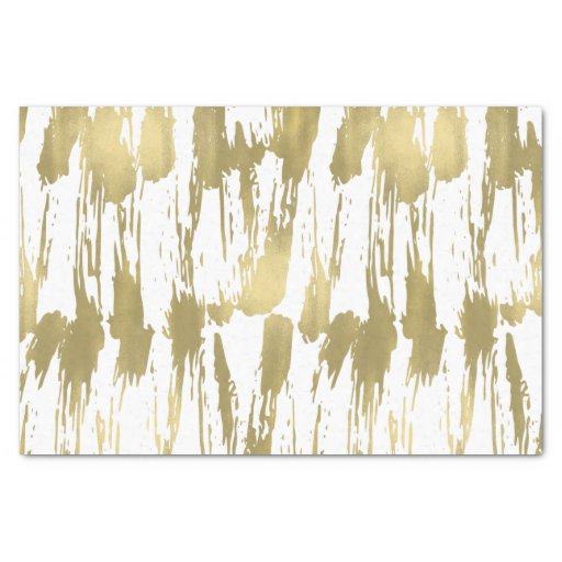 Image of Gold Glam Abstract Tissue Paper