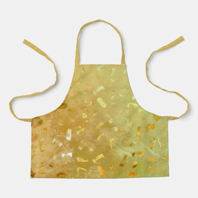 Gold Glitter Apron (Front)