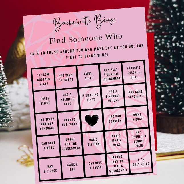 Gold Glitter Bachelorette Bingo Party Game Invitation (Creator Uploaded)
