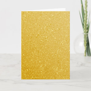 GOLD GLITTER BACKGROUND CARD