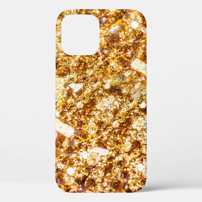 Gold glitter background Case-Mate iPhone case (Back)