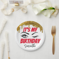 Gold Glitter Birthday 18th | 21st | 40th | 50th