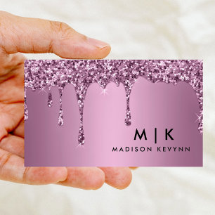 Gold Glitter  Business Card