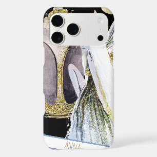 *~* Gold Glitter Fantasy Stars Carriage Fairy