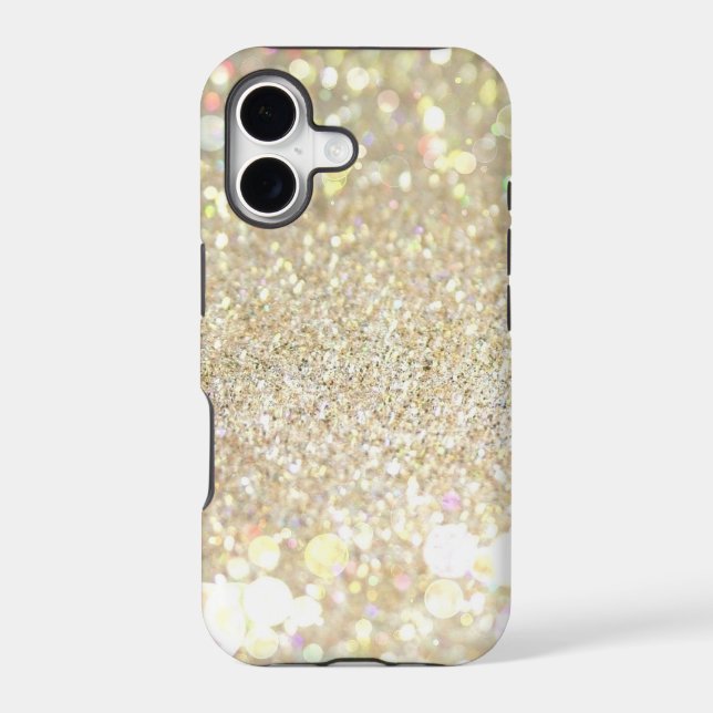 Gold glitter iPhone 5s case (Back)