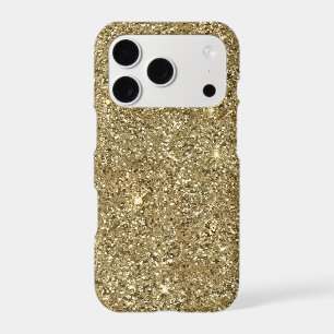 Gold Glitter iPhone Case