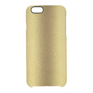 Gold Glitter Look iPhone 6 Deflector Case