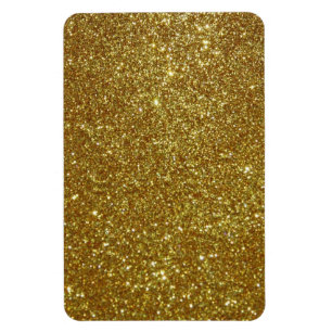 Gold Glitter Magnet