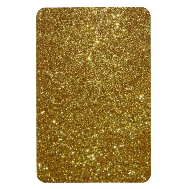 Gold Glitter Magnet (Vertical)