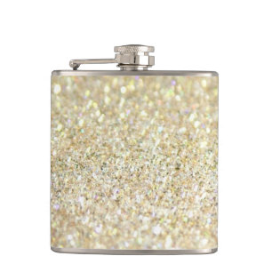 Gold Glitter on Flask
