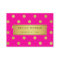 Gold Glitter Polka Dots - Stylish Beauty Pink