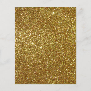 Gold glitter scrapbook background paper