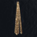 Gold glitter, shiny and sparkling tie<br><div class="desc">Gold glitter,  shiny and sparkling pattern</div>