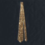 Gold glitter, shiny and sparkling tie<br><div class="desc">Gold glitter,  shiny and sparkling pattern</div>