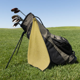 Gold Glitter, Sparkle, Glitter Background Golf Towel