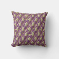 Gold Glitter Sparkle Purple Diamond Pattern