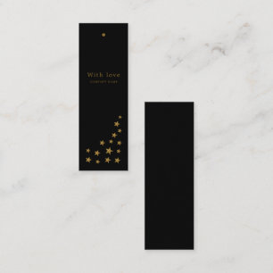 Gold Glitter Stars, Gift Tags