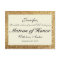 Gold Glitter Will You Be My Matron of Honour Card