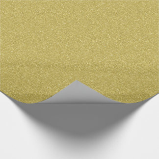 Gold Glitter Wrapping Paper