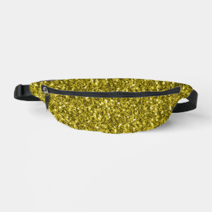 Gold glitters sparkles bum bags