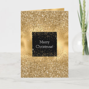Gold Glitz Card