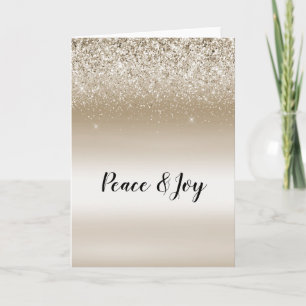 Gold Glitz Card