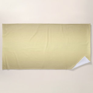 Gold Glow Beach Towel