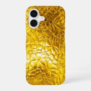 gold glowing texture iPhone 16 case