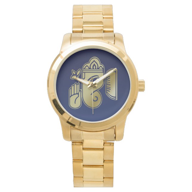 Gold Goddess Ganesha - Watch (Front)